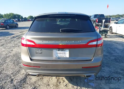 2017 Lincoln Mkx Reserve from USA, damaged, VIN 2LMPJ6LR3HBL37314